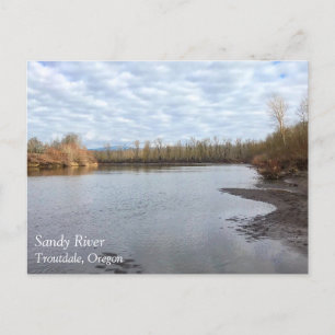 Carte Postale Sandy River, Troutdale, Oregon Poster Pad Po