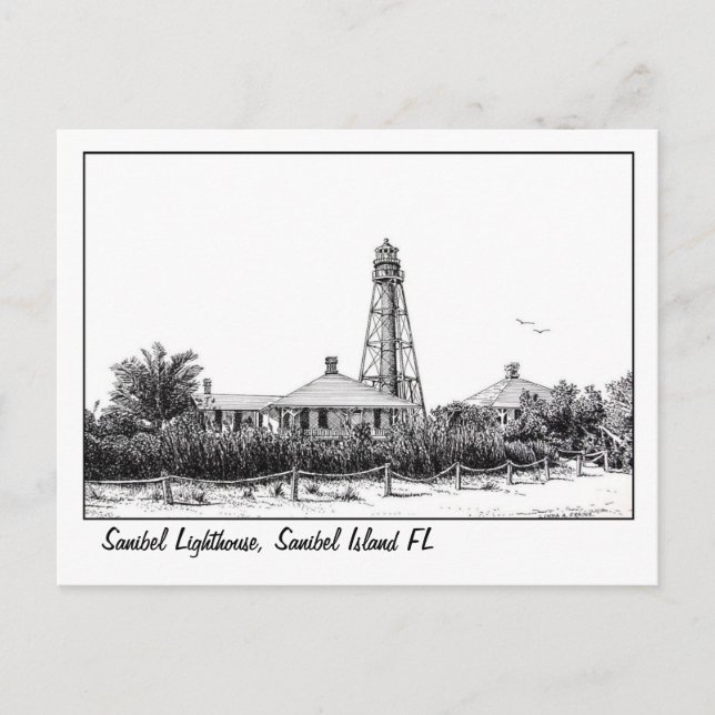 Carte postale Sanibel Ighthouse (Devant)