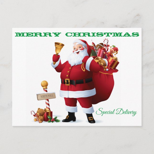 Carte postale Santa Claus (Devant)