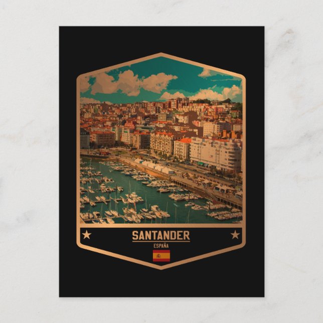 Carte Postale Santander (Devant)