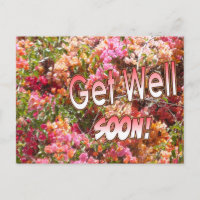 Carte postale Santé Bougainvillea