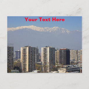 Carte Postale Santiago, Chili
