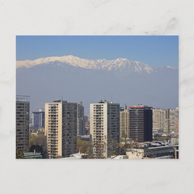 Carte Postale Santiago, Chili (Devant)