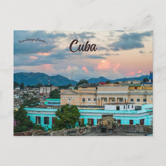Carte Postale Santiago de Cuba in Cuba (Devant)