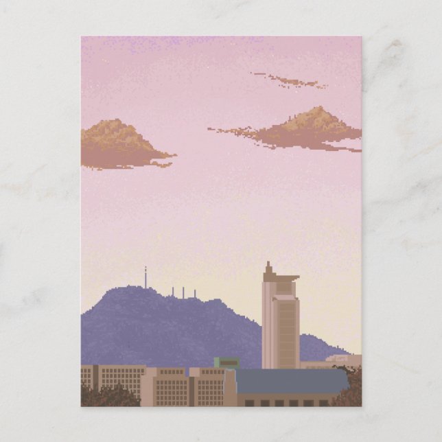 Carte Postale Santiago du Chili (Devant)