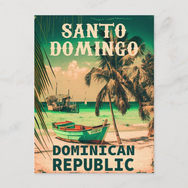 Carte Postale Santo Domingo République Dominicaine - Souvenirs R (Devant)