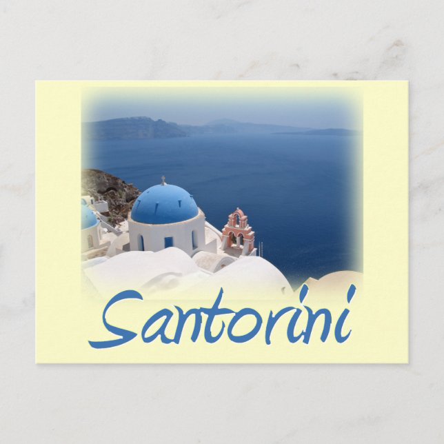 Carte Postale Santorin (Devant)