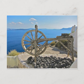 Carte Postale Santorin