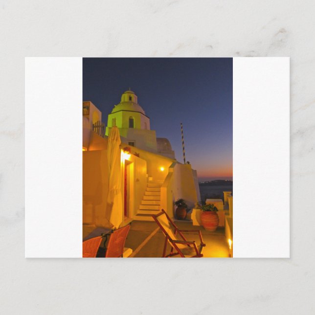 Carte Postale Santorin (Devant)