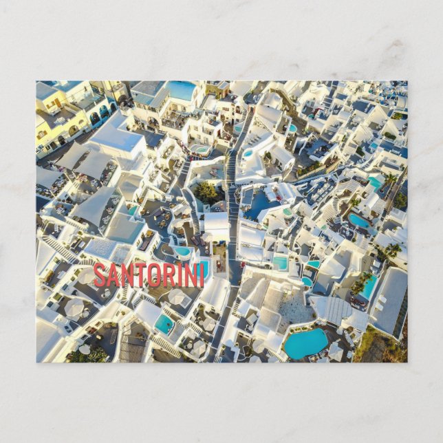 Carte Postale Santorin - Grèce (Devant)