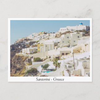 Carte Postale Santorin, Grèce