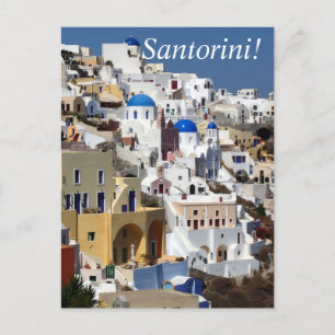 Carte Postale Santorin, Grèce