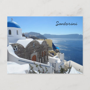 Carte Postale Santorin, Grèce