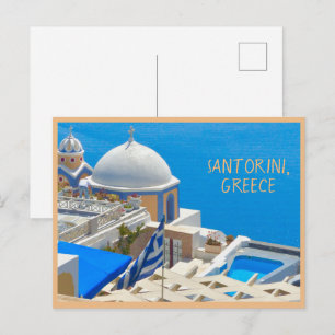 Carte postale SANTORINI, GRÈCE