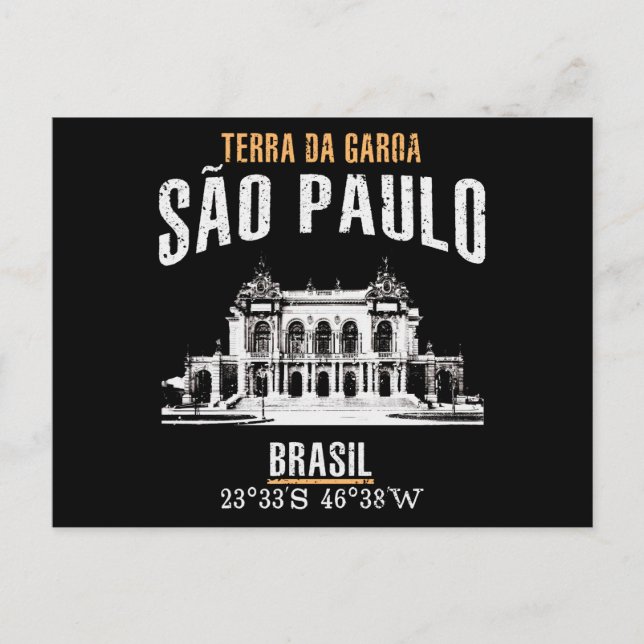Carte Postale São Paulo (Devant)