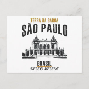 Carte Postale São Paulo