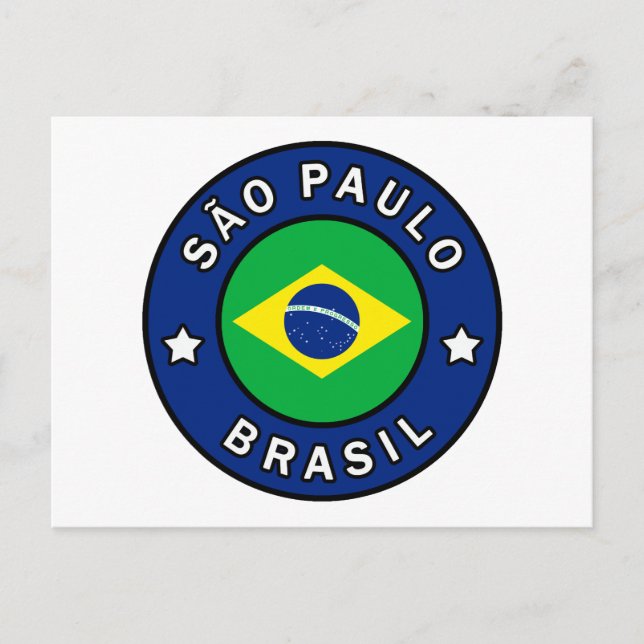 Carte Postale São Paulo Brasil (Devant)