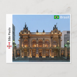 Carte Postale São Paulo - Brésil