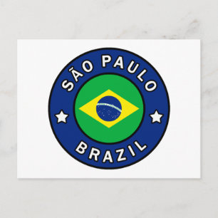 Carte Postale São Paulo Brésil