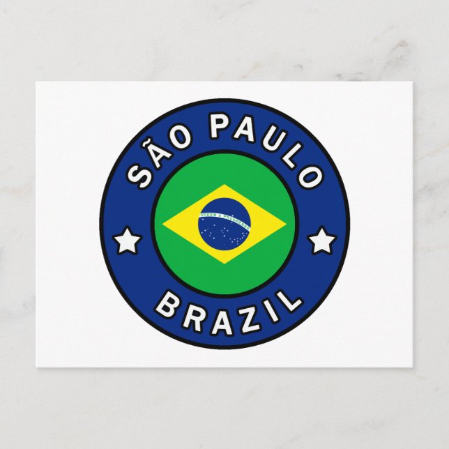 Carte Postale São Paulo Brésil (Devant)