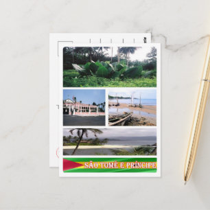 Carte Postale São Tomé et Príncipe - Mosaïque -