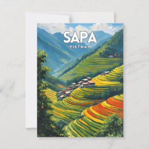 Carte postale Sapa Vietnam Travel