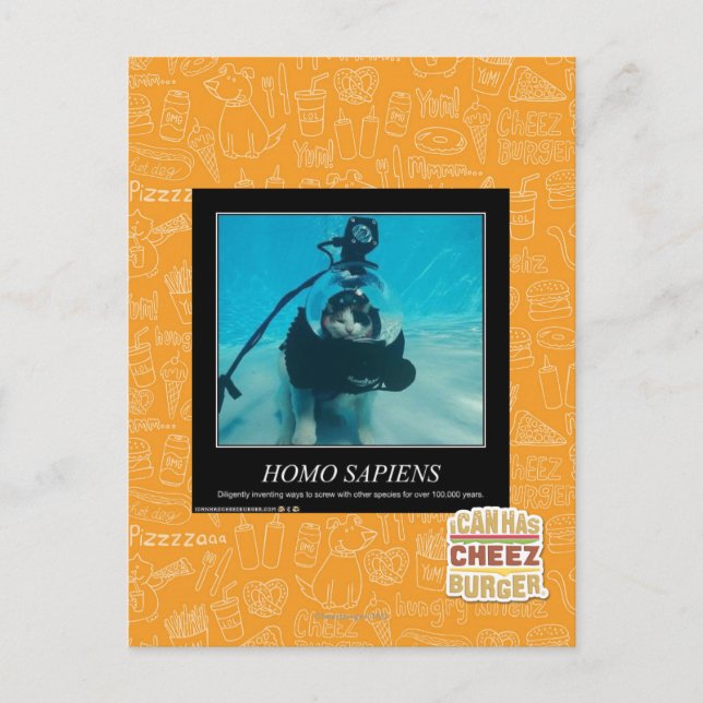 Carte Postale Sapiens Homos (Devant)