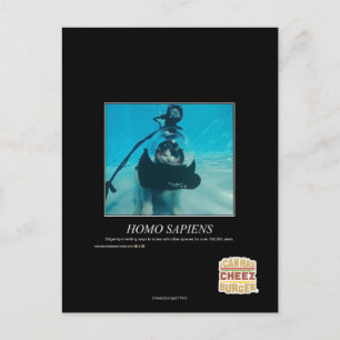 Carte Postale Sapiens Homos