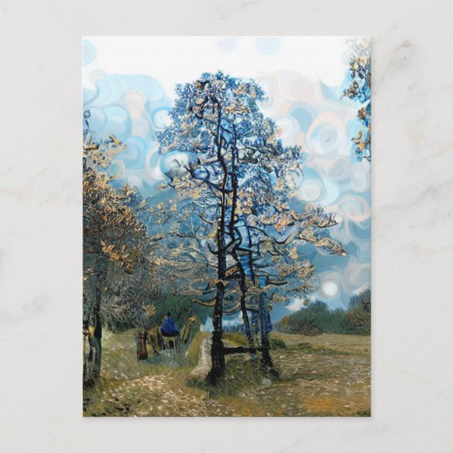 Carte Postale Sapin (Devant)