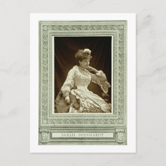 Carte Postale Sarah Bernhardt (1844-1923), de la Galerie Contemp (Devant)