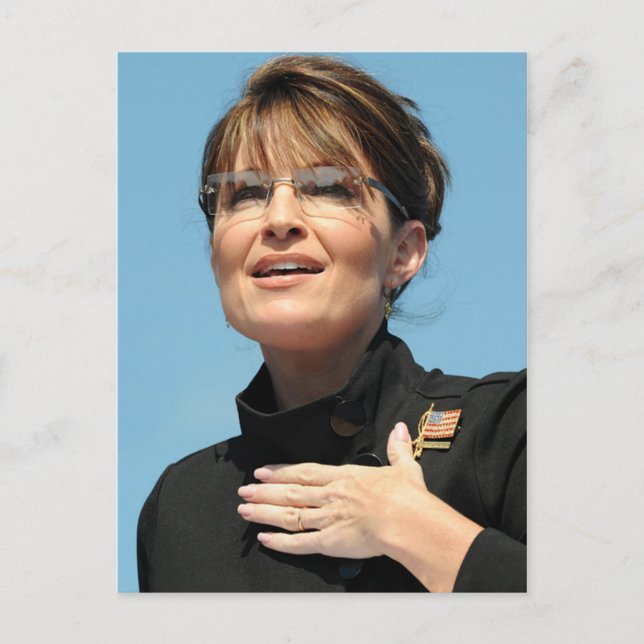 Carte postale Sarah Palin (Devant)