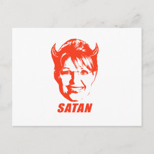 CARTE POSTALE SARAH SATAN