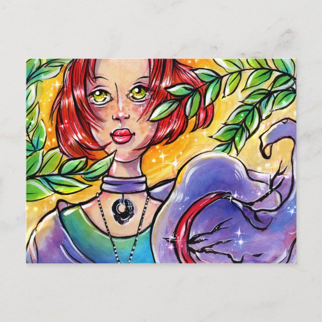 Carte Postale Saraphin Sun Witch (Devant)