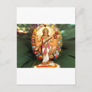Carte Postale Saraswati