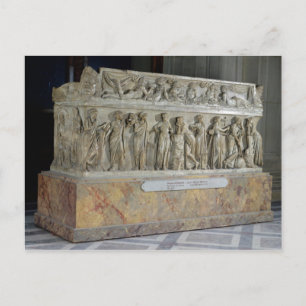 Carte Postale Sarcophage à frise des Neuf Muses