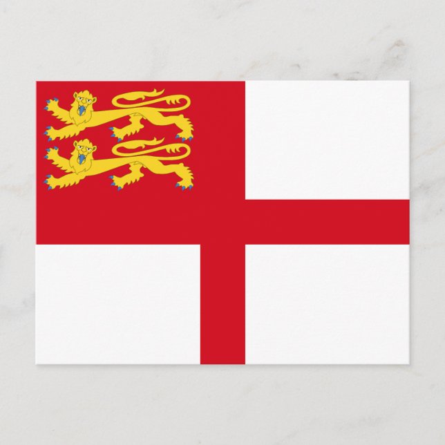 Carte Postale Sark Flag (Devant)