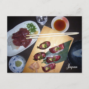 Carte Postale sashimi