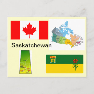Carte Postale Saskatchewan Canada