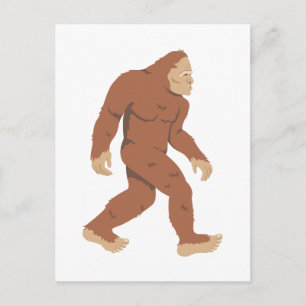 Carte Postale Sasquatch
