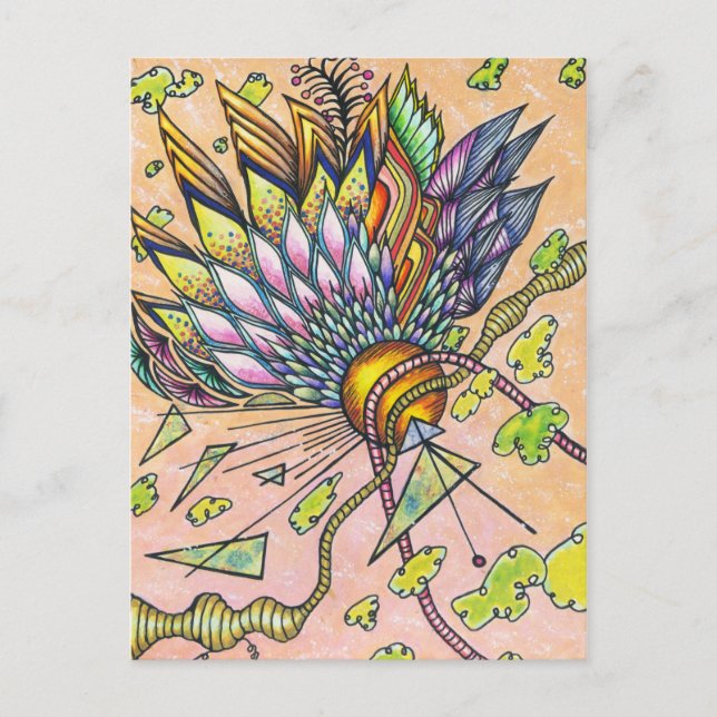 Carte Postale Satellite lumineux (Devant)