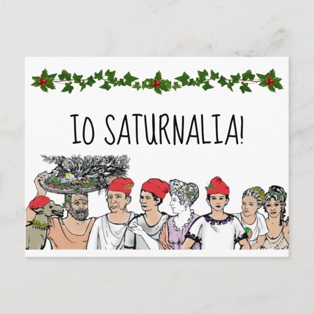 Carte postale Saturnalia Holiday (Devant)