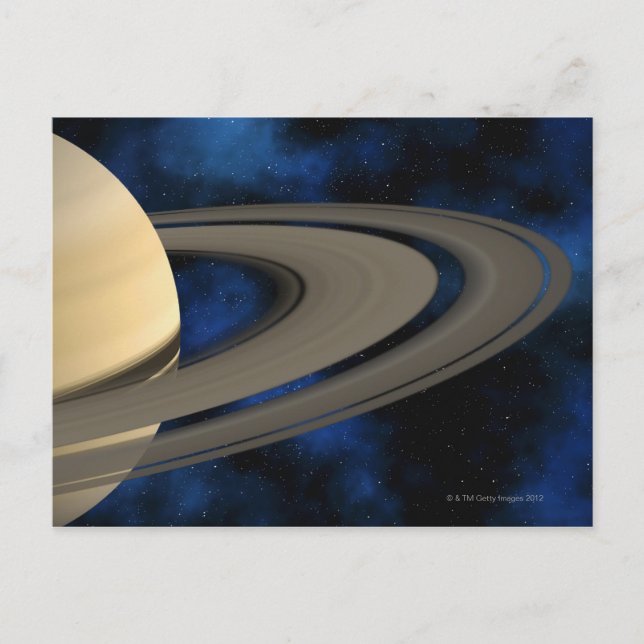 Carte Postale Saturne planète 2 (Devant)