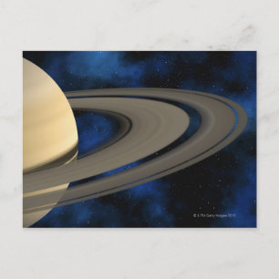 Carte Postale Saturne planète 2