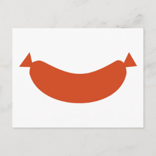 Carte Postale Saucisse