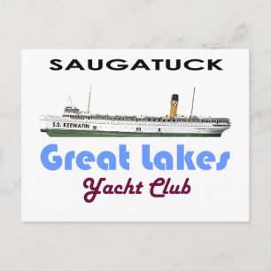 Carte Postale Saugatuck Douglas Michigan Yacht Club Grands Lacs