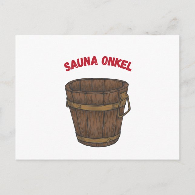 Carte Postale Sauna Transpirez Avec Moi Saunas (Devant)