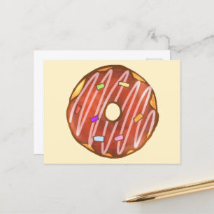 Carte Postale Saupoudrer de chocolat