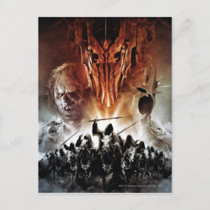 Carte Postale Sauron, Orcs, Witchings et Ring Wraiths