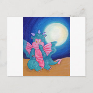 Carte Postale Sauter le dragon magique