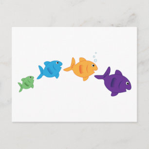 Carte Postale Sauts de poisson